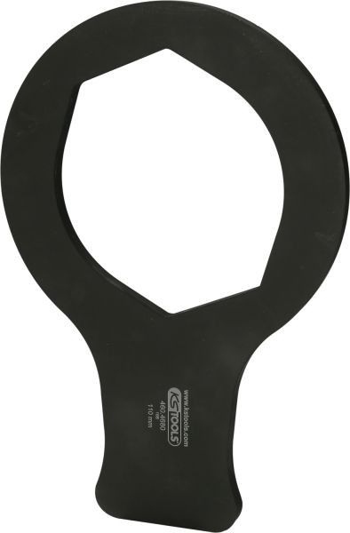 Clé à chocs pour enjoliveurs de roue KS Tools pour BPW, 240 mm, forme ovale plate, 460.4680