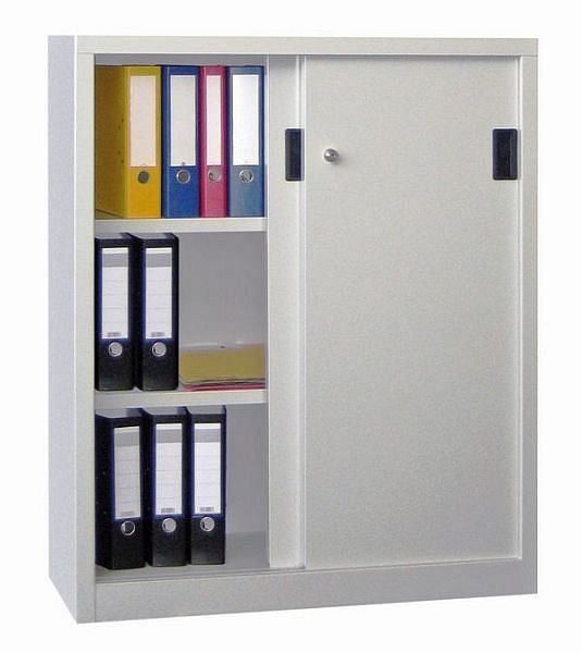 Armoire à portes coulissantes Pavoy 1200/600/1000, étagères revêtues de poudre, 30301-100-601-716303