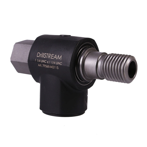 Aspiration mécanique des poussières Drillstream 1 1/4UNC (entrée) x1 1/4UNC (sortie), 79568442115