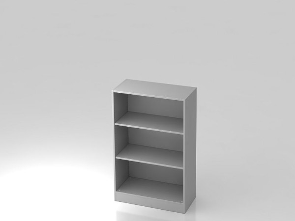 Étagère Hammerbacher 3OH, panneau de base gris, 80x40x127 cm (LxPxH), V6500/5