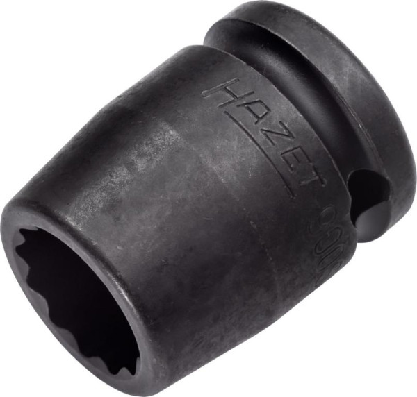 Impact Hazet, douille tournevis machine, double hexagone, carré creux 12,5 mm, 17 mm, 900SZ-17