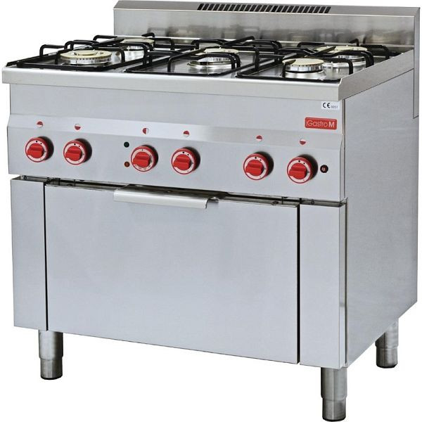 Cuisinière à gaz Gastro M avec four combiné 60 / 90CFGE, GN014