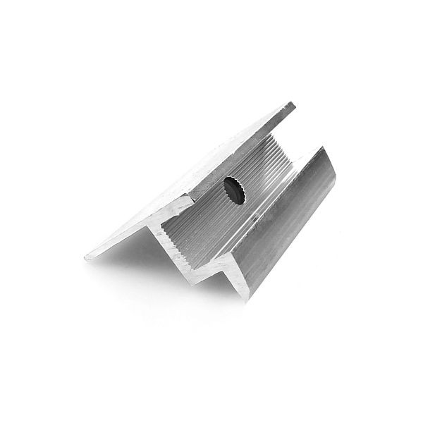 Collier d'extrémité Offgridtec en aluminium de 40 mm pour modules solaires avec une épaisseur de cadre de 40 mm, 8-01-007370