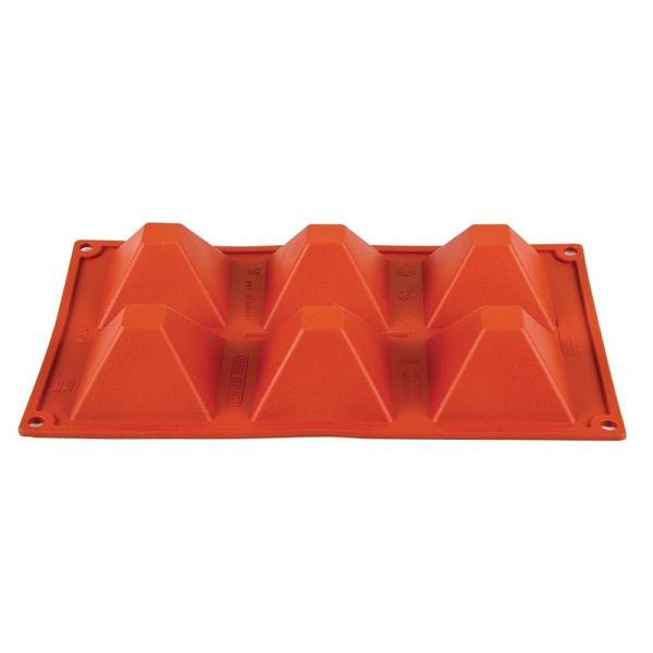 Pavoni Formaflex moule en silicone 6 pyramides, N943