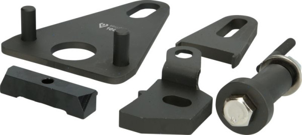 Brilliant Tools Kit d'outils de blocage de poulie de volant moteur/vilebrequin et de séparation du couvercle d'extrémité pour Renault, Nissan, BT594610