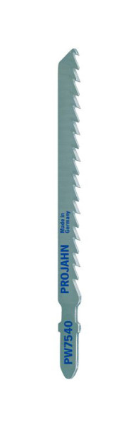 Lame de scie sauteuse Projahn PW7540 HCS 75x4.0mm UE : 5 pièces, 63124