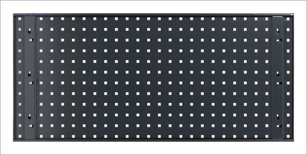 Plaque perforée ADB, dimensions : 987x456mm, couleur : gris, RAL 7016, 23092