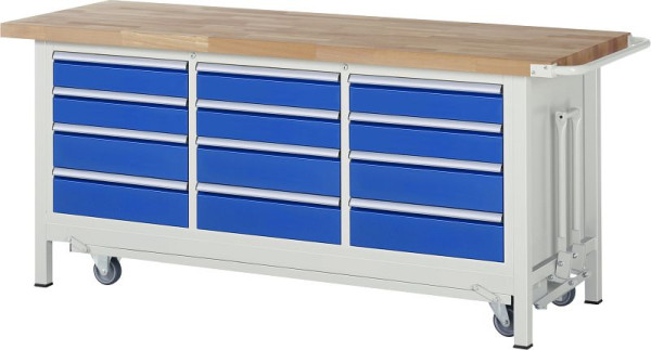 Etabli abaissable RAU 8000 - modèle 8579, L2000 x P700 x H880 mm, 15-8579A2-207B4F.11
