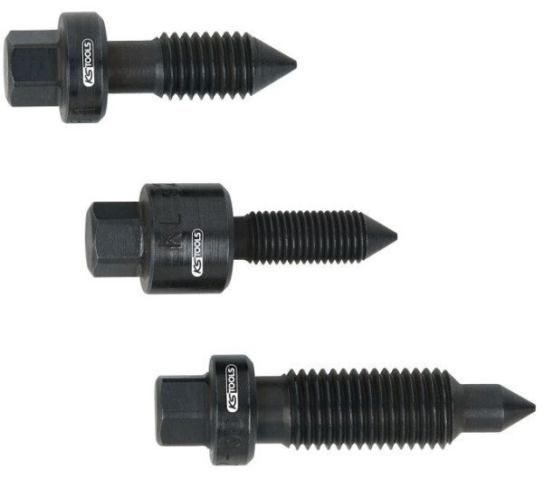 Jeu de vis de verrouillage KS Tools pour position centrale du rack, 3 pièces, 700.1690