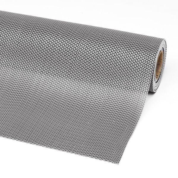 Notrax Gripwalker Lite tapis d'hygiène antidérapant 538, gris, 91 cm, vendu au mètre, 538C0036GY