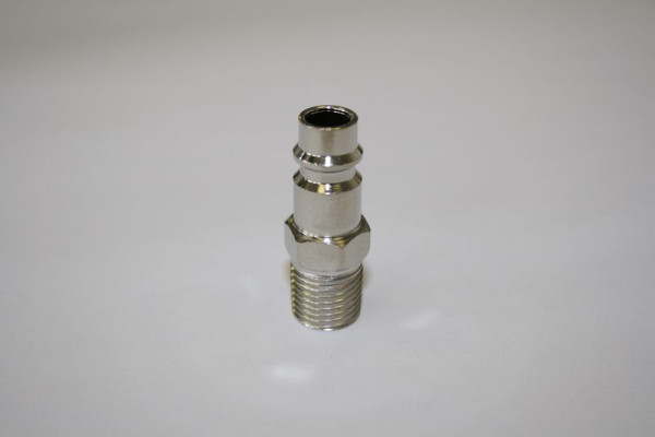 Mamelon à bouchon en acier ELMAG, filetage de tuyau AG 1/4', spécialement pour outils DL, 42625