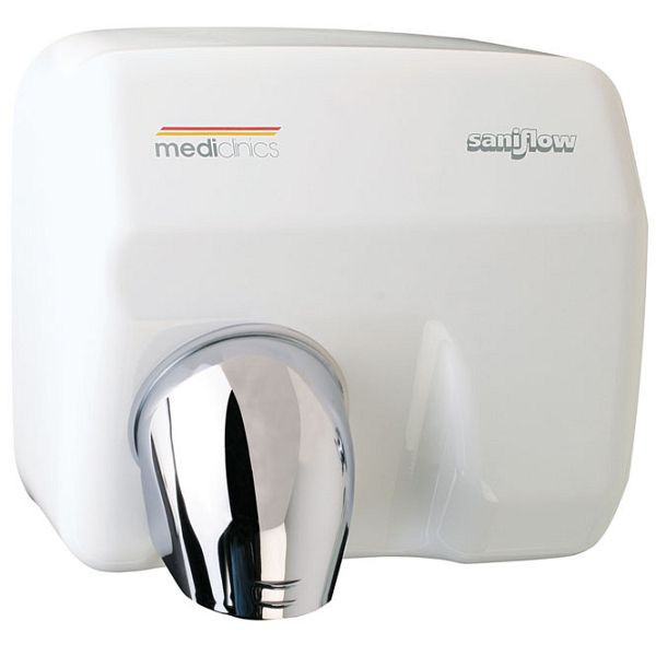 Sèche-mains Mediclinics Saniflow blanc, qualité supérieure, 205.540