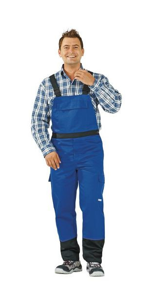 Salopette Planam Weld Shield, bleu bleuet/noir, taille 50, 5531050