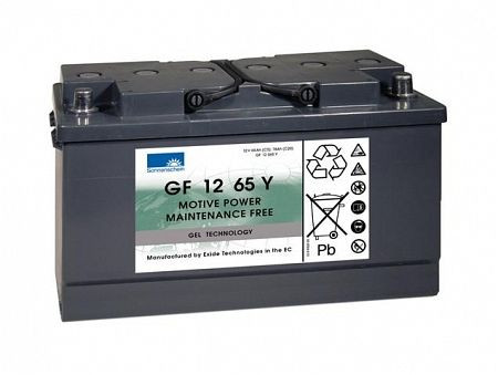 Batterie EXIDE GF 12065 YO, absolument sans entretien, 130100027