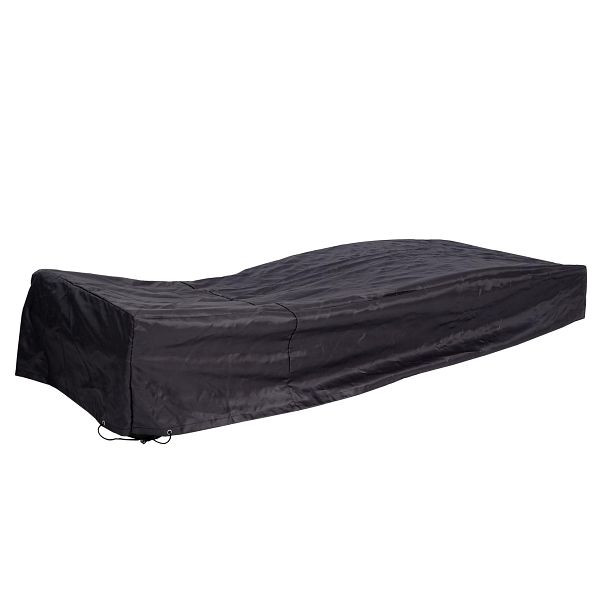 Housse Mendler HWC-J41, bâche de protection bâche de protection, chaise longue de jardin, chaise longue d'extérieur, 40x200x85cm, anthracite, 77652