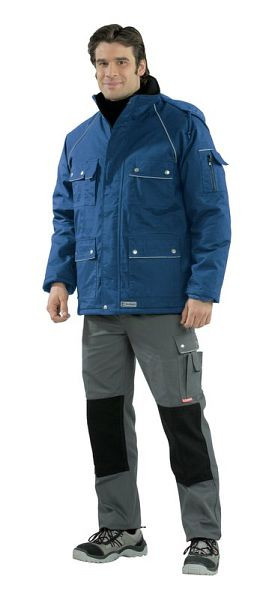Parka d'hiver Planam Canvas 320, bleu bleuet/bleu bleuet, taille L, 2190052