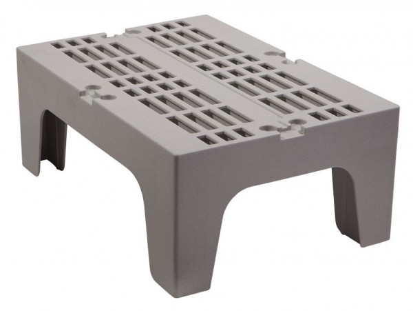 Porte-bagages Cambro avec couvercle à fentes, 76,2 cm gris chiné, DRS300480