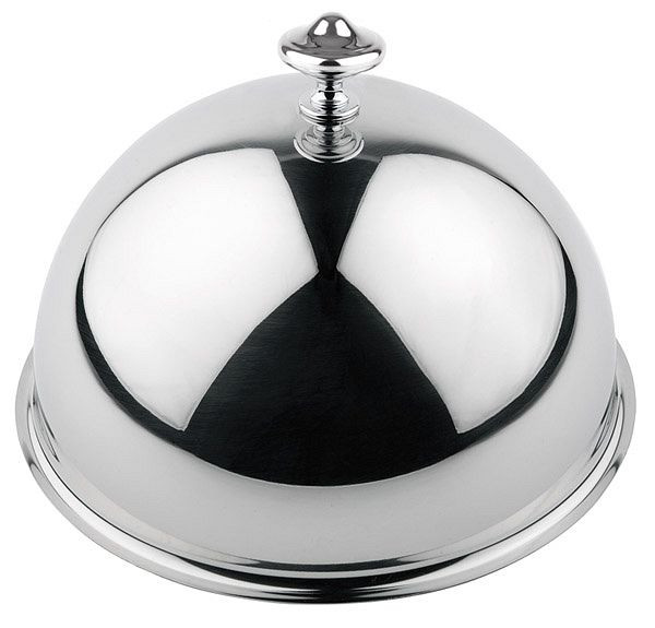 Cloche APS, diamètre extérieur 29 cm, hauteur : 18 cm, acier inoxydable 18/8, extérieur poli, intérieur mat, 35734