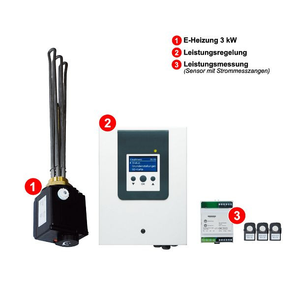 Gestionnaire d'énergie PV Solarbayer 0-3 kW / chauffage électrique, 130070200