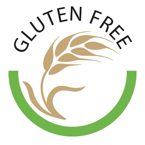 Étiquettes d'aliments sans gluten Vogue (1000 pièces), GJ060