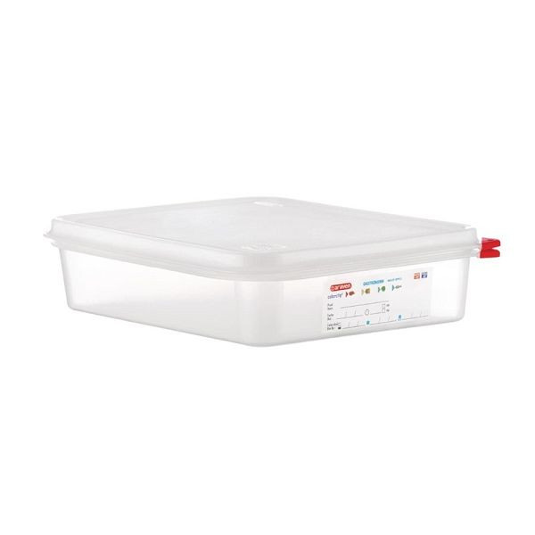 Conteneur alimentaire Araven GN1 / 2 avec couvercle 4L, UE: 4 pièces, GL261