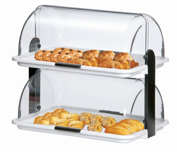 Vitrine de buffet Bartscher double, plastique, A500405