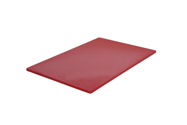 Planche à découper Schneider, gastro, 45x30x1cm, couleur: rouge, polypropylène, 228303