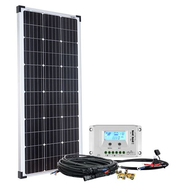 Système solaire Offgridtec basicPremium-L 100W Système complet 12V, 4-01-002600