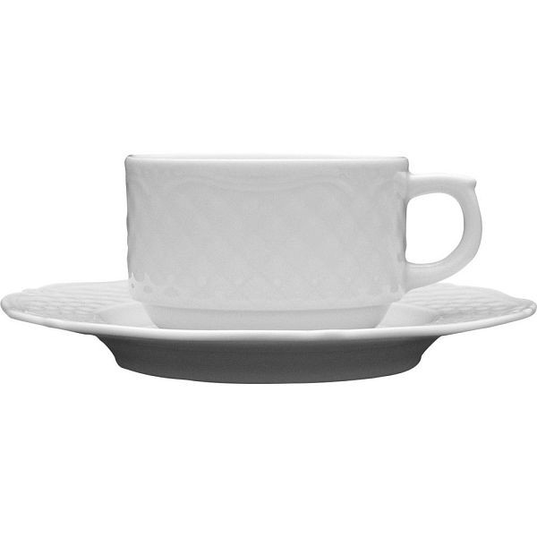 Soucoupe Lubiana, série Aphrodite, Ø 160 mm, UE : 6 pièces, PZ5008160