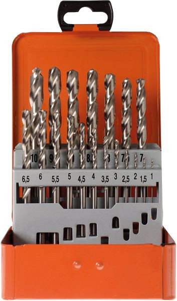 Cassette de perçage Projahn HSS-G 19 pièces 1-10 / 0,5 mm BASIC, 60318