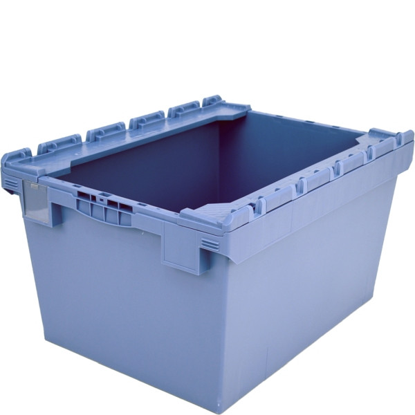 BITO conteneur réutilisable MB cover/bar/skid /MBB86421D 800x600x423 dove blue, bar double floor, C0402-0043