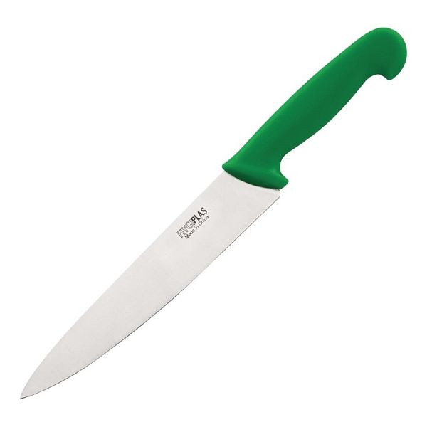 Couteau de chef Hygiplas 21cm vert, C861