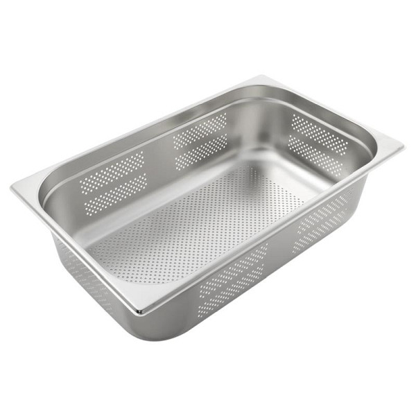 Bac GN ALLPAX 1/1 perforé, hauteur 100 mm, 10011435