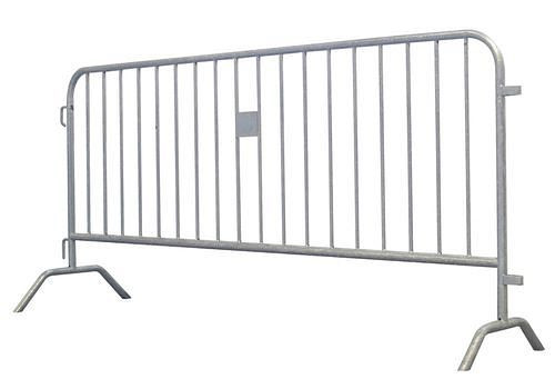 Barrière DENIOS en acier, galvanisée, largeur 2000 mm, avec équerre de raccordement, 249-329