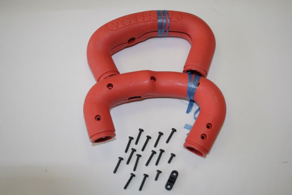 ELMAG poignées PVC rouges pour MiniMix (1x gauche, 1x droite), 9601343