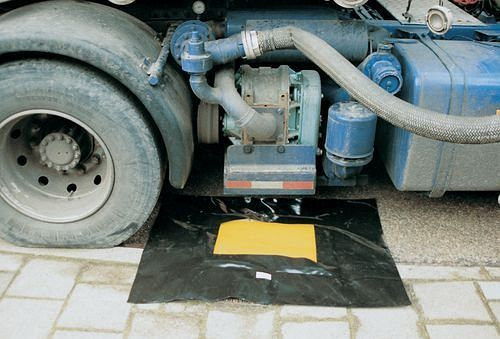 Bac de fuite pliable DENIOS, avec volume de collecte de 100 litres, 116-052