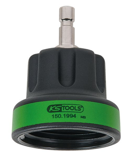 Adaptateur à baïonnette pour système de refroidissement KS Tools, n° 22, IG M45x3, vert mousse, 150.1994