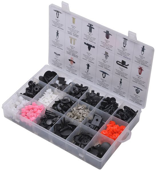 Assortiment de clips de fixation SW-Stahl, Toyota/Lexus, 360 pièces, S8035