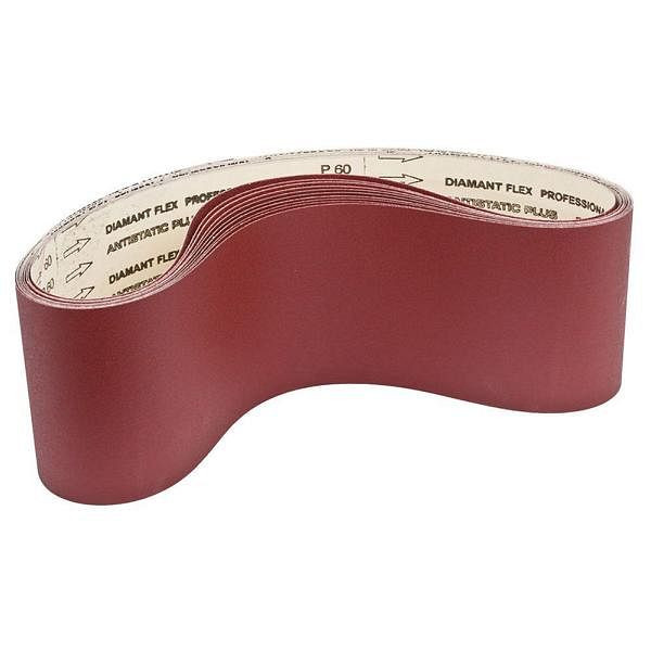 Jeu de bandes abrasives Holzmann 10 pièces mélangées, longueur : 400 mm, SBZS400USET
