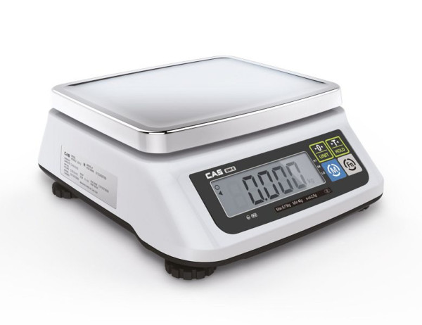 Contrôle CAS et balance au banc, vérifiés, pesée: max. 30 kg, SW2-30