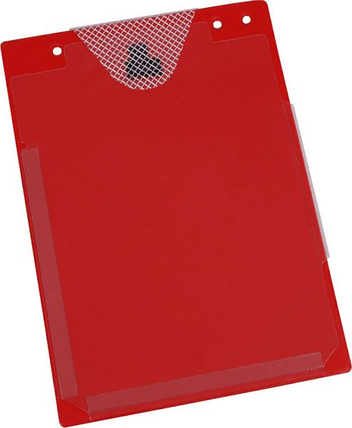 Sac de travail Eichner "Jumbo" avec compartiment à clés, rouge, UE : 10 pièces, 9015-00558