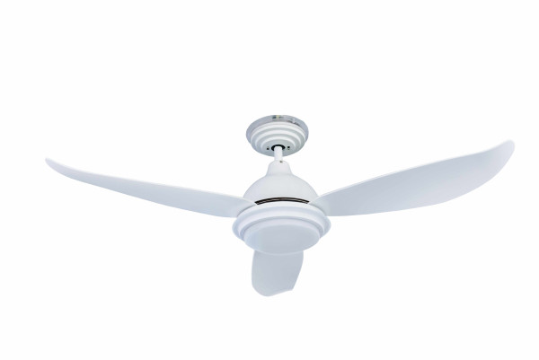 Ventilateur de plafond à économie d'énergie Pepeo Raja 122 cm avec éclairage LED et télécommande, 122122016