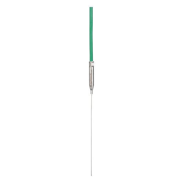 Thermocouple gainé JUMO, câble de compensation, 1xNiCr-Ni, 3.0x300mm, -200 à +1200°C, 00068442