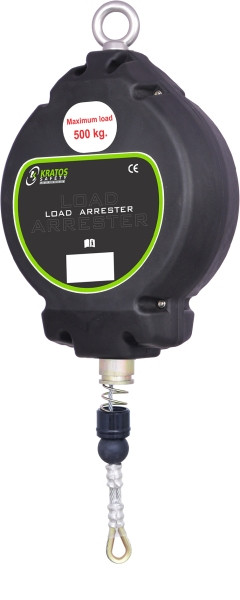 Dispositif d'arrimage de charge Funcke LSG type LA10, boîtier en plastique / câble en acier 10 m / max. 500 kg, 60020110