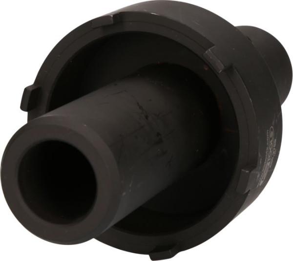 KS Tools Clé à contre-écrou 3/4" à 6 goupilles, tube de guidage pour essieux de remorque Mercedes, goupille intérieure Ø 82mm, 460.3790