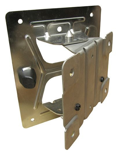 Support mural Ebinger pivotant à 110°, acier inoxydable, 1.514.001