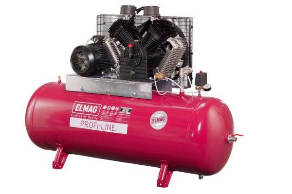 Compresseur ELMAG PROFI-LINE, PL-H 1450/15/500 D, avec système étoile-triangle, 11044
