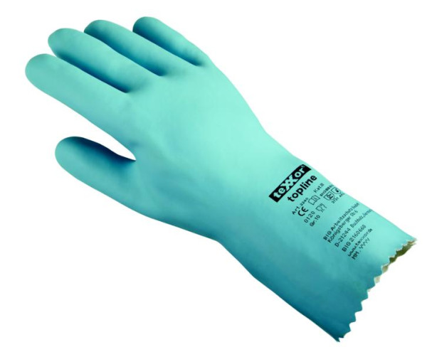 Gants de protection chimique teXXor "NATURLATEX", taille : 10, paquet : 144 paires, 2240-10