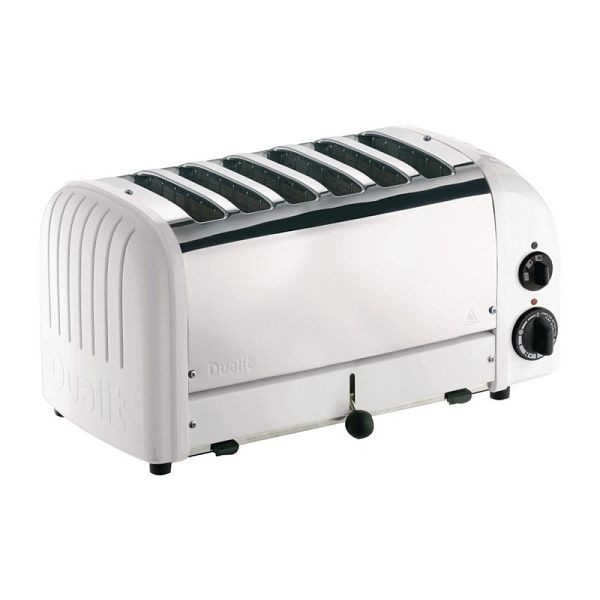 Grille-pain Dualit 60146 blanc 6 fentes, E975