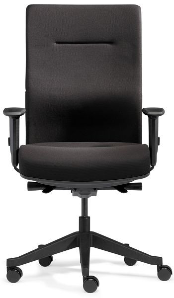 SITWELL MYCHAIR, noir, chaise de bureau sans accoudoirs, SY-19.100-M-75-109-00-44-10